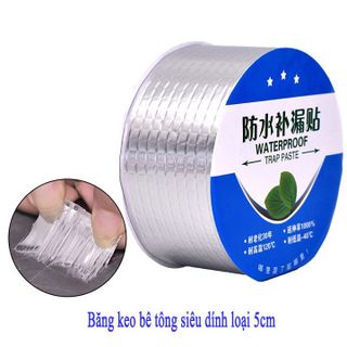 BĂNG KEO CHỐNG THẤM - ĐÃ DÁN LÀ DÍNH, KHÔNG THỂ BÓC