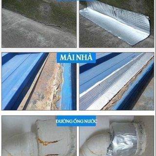 BĂNG KEO CHỐNG THẤM - ĐÃ DÁN LÀ DÍNH, KHÔNG THỂ BÓC