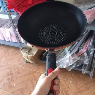 CHẢO CHỐNG DÍNH KIM CƯƠNG LÒNG SÂU SIZE TO 32CM