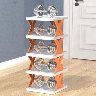 KỆ ĐỂ GIÀY DÉP 5 TẦNG CHỮ X