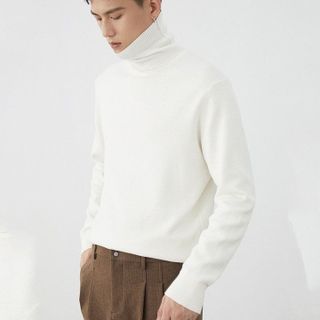 ÁO LEN CỔ LỌ NAM TUTO5 MENSWEAR AL01- ÁO LEN LÔNG THỎ MỀM MỊN KHÔNG KÍCH ỨNG DA ẤM ÁP FORM BODY HÀN QUỐC CAO CẤP-TUTO5