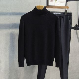 ÁO LEN CỔ LỌ NAM TUTO5 MENSWEAR AL01- ÁO LEN LÔNG THỎ MỀM MỊN KHÔNG KÍCH ỨNG DA ẤM ÁP FORM BODY HÀN QUỐC CAO CẤP-TUTO5