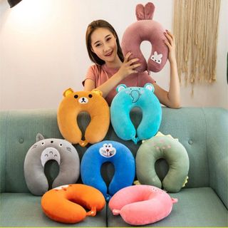 GỐI CHỮ U KÊ CỔ VĂN PHÒNG- GỐI TỰA CỔ KHI ĐI DU LỊCH, OTO - CHỐNG ĐAU MỎI VAI GÁY