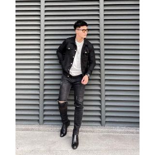 ÁO KHOÁC NAM DA LỘN TUTO5 MENSWEAR KN02 - TÚI HỘP, CÚC BẤM,KIỂU DÁNG HÀN QUỐC,CHẤT LIỆU CAO CẤP FORM RỘNG ẤM ÁP - TUTO5