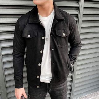 ÁO KHOÁC NAM DA LỘN TUTO5 MENSWEAR KN02 - TÚI HỘP, CÚC BẤM,KIỂU DÁNG HÀN QUỐC,CHẤT LIỆU CAO CẤP FORM RỘNG ẤM ÁP - TUTO5
