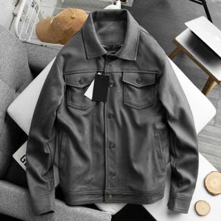 ÁO KHOÁC NAM DA LỘN TUTO5 MENSWEAR KN02 - TÚI HỘP, CÚC BẤM,KIỂU DÁNG HÀN QUỐC,CHẤT LIỆU CAO CẤP FORM RỘNG ẤM ÁP - TUTO5