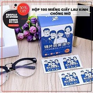 KHĂN GIẤY LAU KÍNH THƯỜNG, KÍNH CẬN NANO