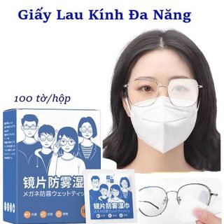 KHĂN GIẤY LAU KÍNH THƯỜNG, KÍNH CẬN NANO