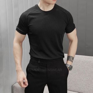 ÁO THUN BODY NAM TUTO5 MENSWEAR THUN GÂN CAO CẤP NGẮN TAY CHÍNH HÃNG AT04 - TUTO5