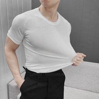 ÁO THUN BODY NAM TUTO5 MENSWEAR THUN GÂN CAO CẤP NGẮN TAY CHÍNH HÃNG AT04 - TUTO5
