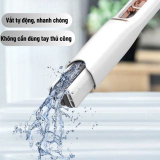 CÂY LAU BÀN BẾP, CHỔI GẠT KÍNH TỰ VẮT THÔNG MINH MINI