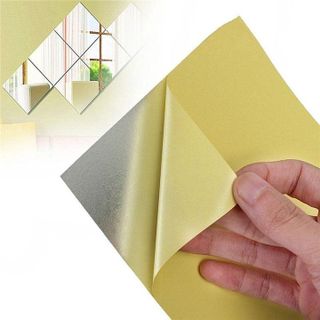 SET 16 MIẾNG GƯƠNG DẺO DÁN TƯỜNG DECOR