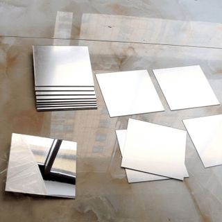 SET 16 MIẾNG GƯƠNG DẺO DÁN TƯỜNG DECOR