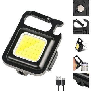 ĐÈN PIN KIÊM MÓC KHÓA MINI SIÊU SÁNG