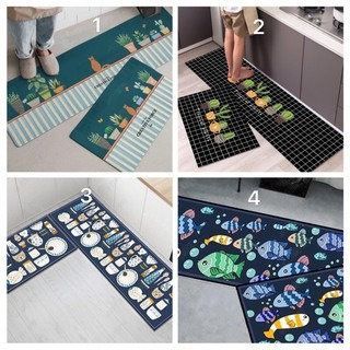 SÉT THẢM NHÀ BẾP 1 DÀI 1 NGẮN
