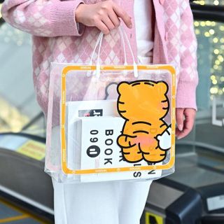 SET 3 TÚI TRONG SUỐT HÌNH HỔ KUTE
