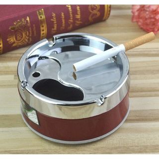 GẠT TÀN CÓ NẮP XOAY INOX TIỆN LỢI