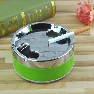 GẠT TÀN CÓ NẮP XOAY INOX TIỆN LỢI