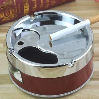 GẠT TÀN CÓ NẮP XOAY INOX TIỆN LỢI