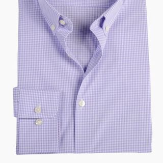 ÁO SƠ MI KẺ CARO NAM CÔNG SỞ DÀI TAY CAO CẤP ĐẸP SLIM FIT BUTON DOWN SHIRT CHỐNG NHĂN ĐỎ, TÍM, TRẮNG - TUTO5