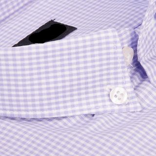 ÁO SƠ MI KẺ CARO NAM CÔNG SỞ DÀI TAY CAO CẤP ĐẸP SLIM FIT BUTON DOWN SHIRT CHỐNG NHĂN ĐỎ, TÍM, TRẮNG - TUTO5
