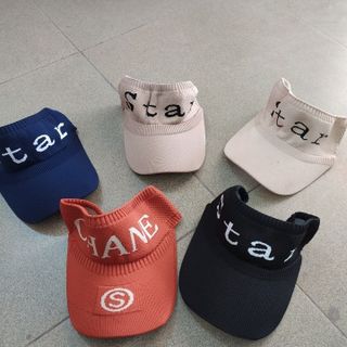 MŨ HỞ ĐẦU THỜI TRANG CHỮ STAR PHONG CÁCH
