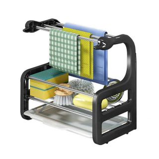 KỆ ĐỂ ĐỒ PHÒNG BẾP, NHÀ TẮM CÓ KHAY HỨNG NƯỚC