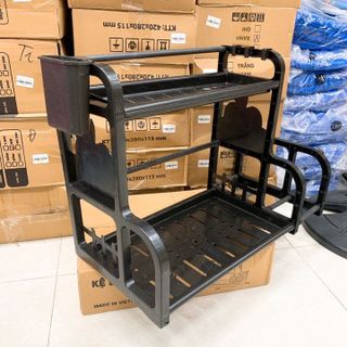 KỆ ĐỂ GIA VỊ CÓ KHE ĐỂ THỚT