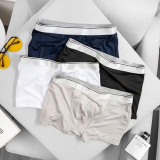 QUẦN LÓT NAM BOXER TRƠN THUN LẠNH SLIM FIT BX01- TUTO5
