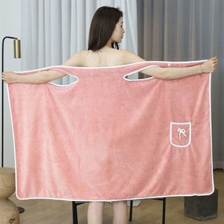 KHĂN TẮM KIÊM ÁO CHOÀNG TẮM