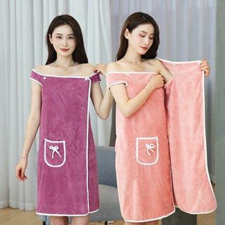 KHĂN TẮM KIÊM ÁO CHOÀNG TẮM