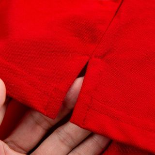 ÁO THUN POLO NAM REGULAR FIT PREMIUM TRƠN BASIC ĐỎ ATP01 - TUTO5