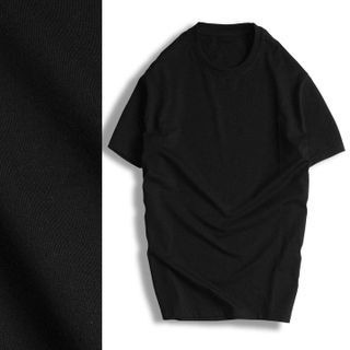 ÁO THUN NAM MENSWEAR PHÔNG NGẮN TAY CỔ TRÒN TRƠN BASIC REGULAR FIT PREMIUM - TUTO5