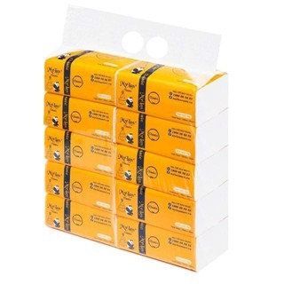 TÚI 10 GÓI GIẤY ĂN GẤU TRÚC TRẮNG