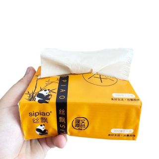 TÚI 10 GÓI GIẤY ĂN GẤU TRÚC TRẮNG
