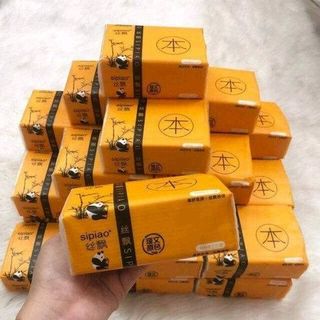 TÚI 10 GÓI GIẤY ĂN GẤU TRÚC TRẮNG