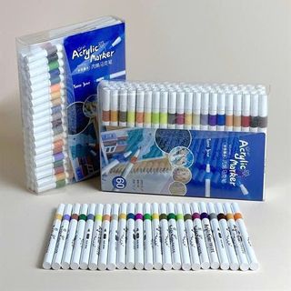 HỘP MÀU ACRYLIC 60 MÀU NO-8812 (T48)