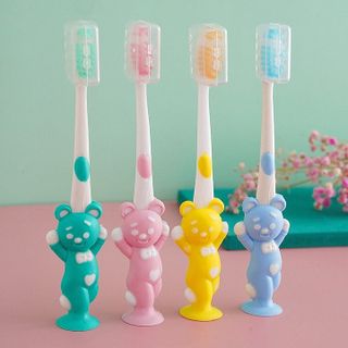SET 4 BÀN CHẢI TRẺ EM 4 MÀU