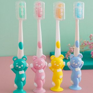 SET 4 BÀN CHẢI TRẺ EM 4 MÀU