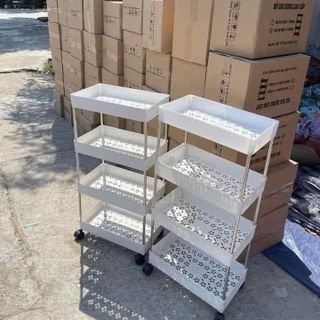 KỆ ĐA NĂNG 4 TẦNG CÓ BÁNH XE