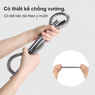 DÂY VÒI XỊT, VÒI SEN TẮM LÒ XO CAO CẤP