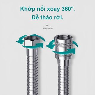 DÂY VÒI XỊT, VÒI SEN TẮM LÒ XO CAO CẤP