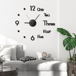 ĐỒNG HỒ DÁN TƯỜNG 3D TRANG TRÍ SÁNG TẠO