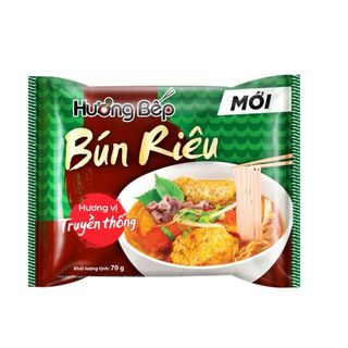 Thùng 30 Gói Bún Riêu Hương Bếp 70gram/gói