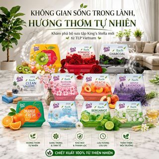 Sáp Thơm King's Stella Into Nature & Stay Fresh - Hương Thơm Thiên Nhiên Tươi Mát