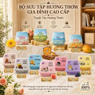 Sáp Thơm King's Stella Fell The Bloom & KAKAO FRIENDS