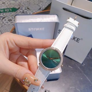 SALE KHỦNG ĐỒNG HỒ NỮ CHÍNH HÃNG STARKE DÂY DA NHIỀU MÀU FULLBOX