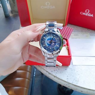 ĐỒNG HỒ NAM CAO CẤP ÔMAGE AUTOMATIC MÀU XANH NHẠT