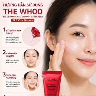 Kem chống nắng Whoo đỏ 25ml