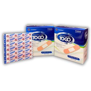 Băng dính cá nhân TOGO (Hộp 102 miếng)